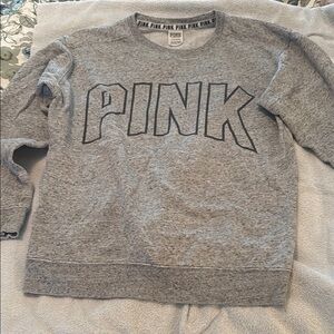 Victoria's Secret PINK Heathered Gray Top